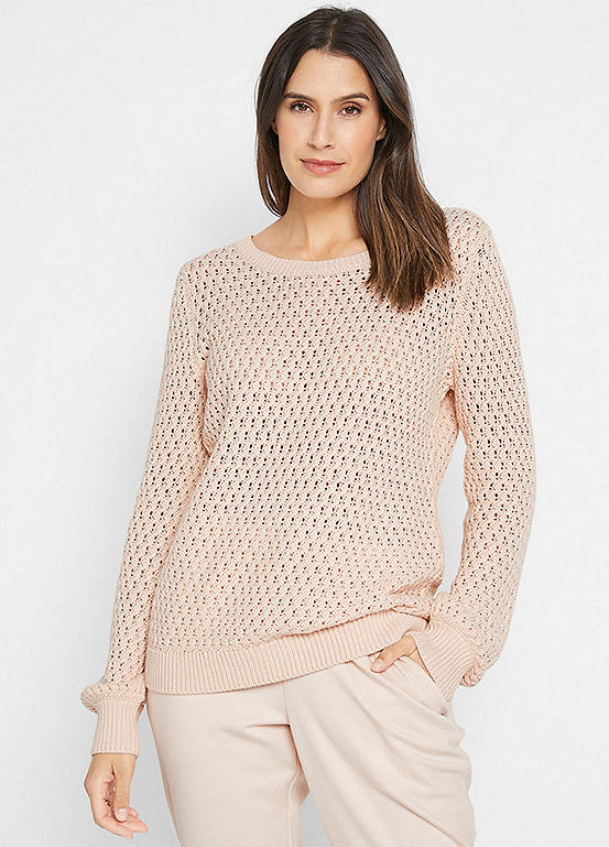 bonprix Textured Knit Jumper | Grattan