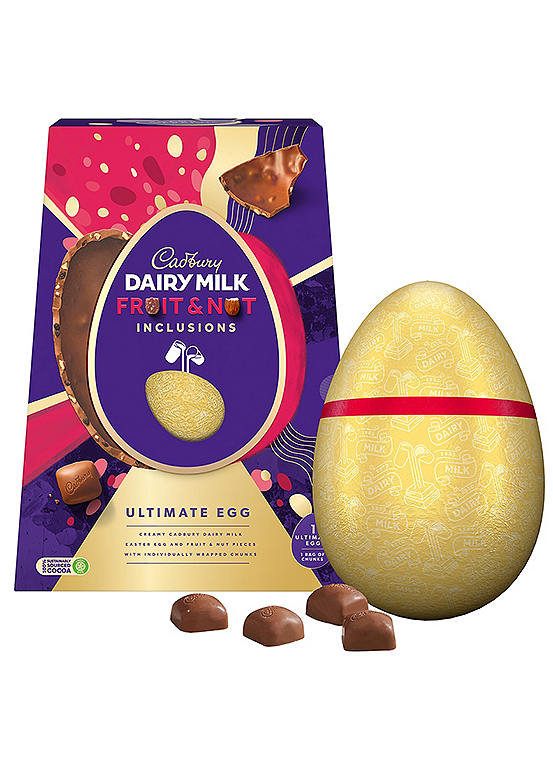 Cadbury Dairy Milk Fruit & Nut Inclusion Ultimate Easter Egg Grattan