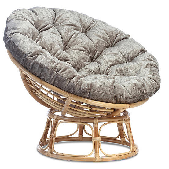 natural rattan papasan chair