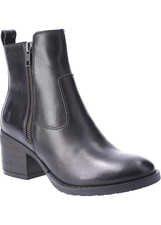 Hush Puppies Black Helena Boots | Grattan