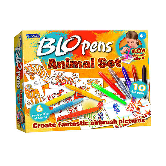 blow pens animal set