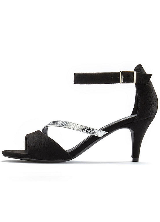 Shoes High-Heeled Sandals High Heel Sandals Graceland High Heel Sandal black elegant 