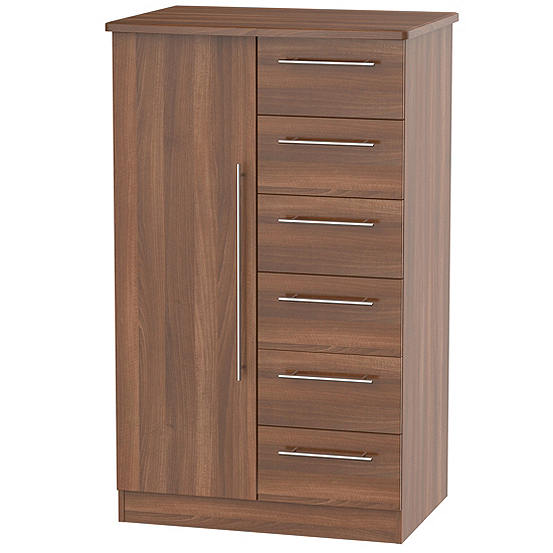 Loxley Assembled Bedroom Short Combi Childs Wardrobe Grattan