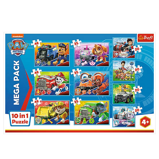Toys & Games Brand New Paw Patrol 10-in-1 Jigsaw Puzzle 