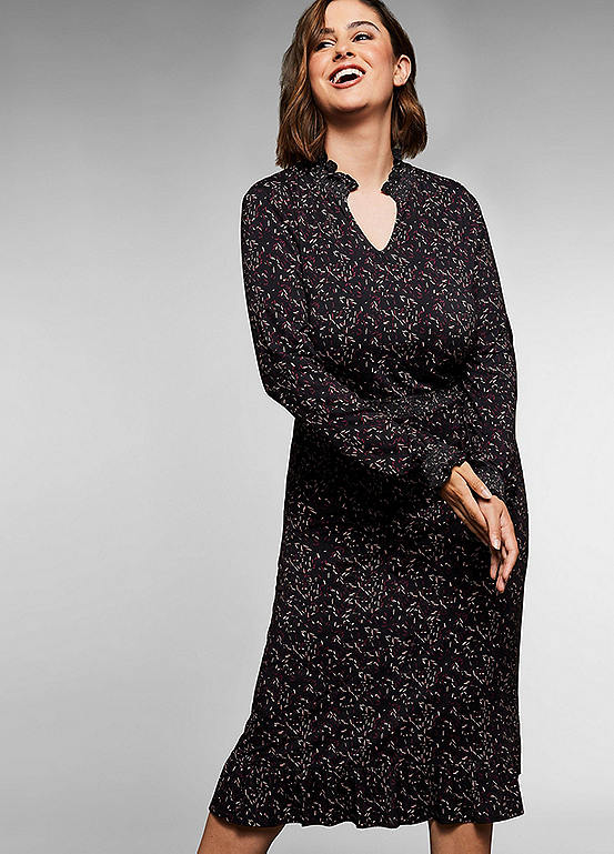 Layered Vest Dress in Petrol