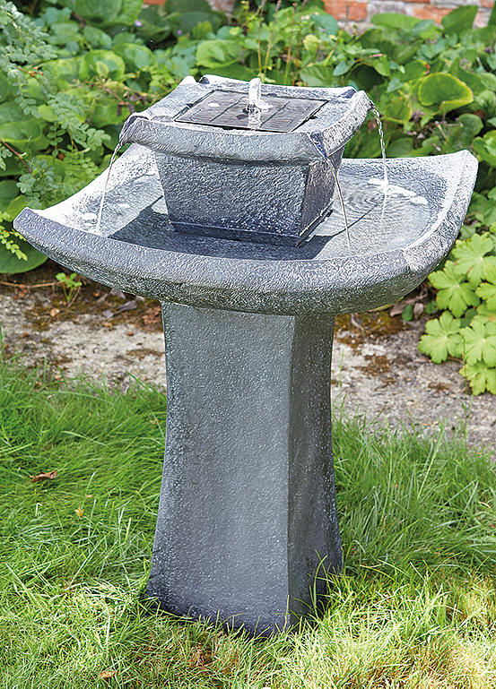 Solar Ed Paa Fountain Or Zen 2 Tier Grattan
