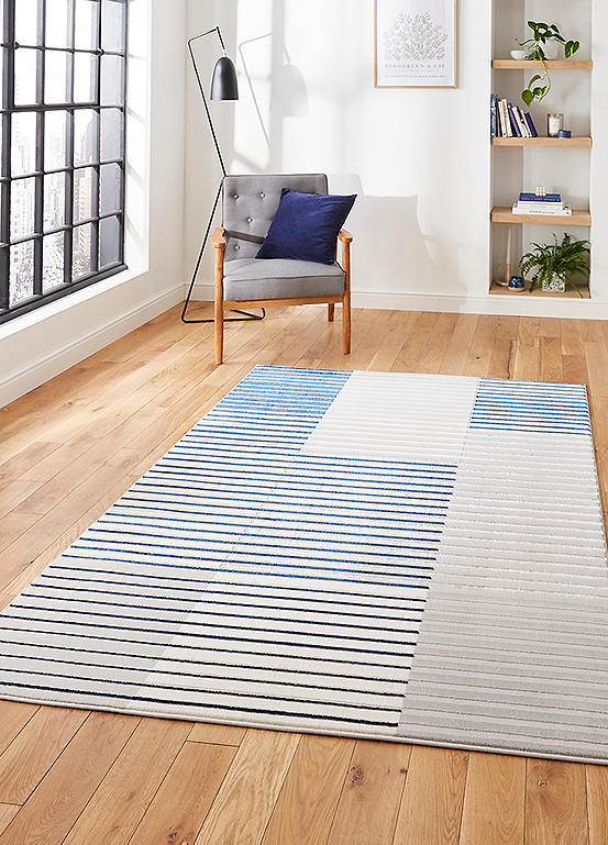 Think Rugs Apollo Blocks Rug | Grattan