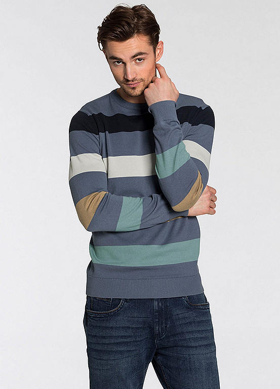 Tom Tailor Striped Knit Sweater | Grattan