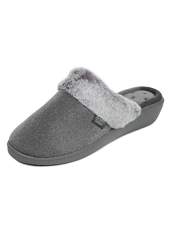 totes velour slippers