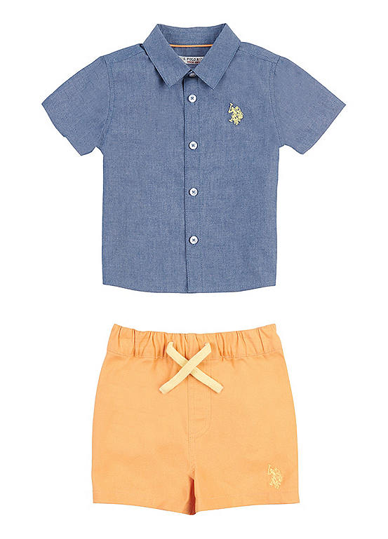 U.S. Polo Assn Kids Set of Shirt & Shorts | Grattan