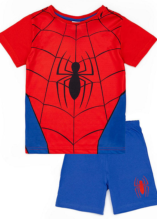 Vanilla Underground Disney Marvel Boys Blue Short Sleeve Short Leg ...
