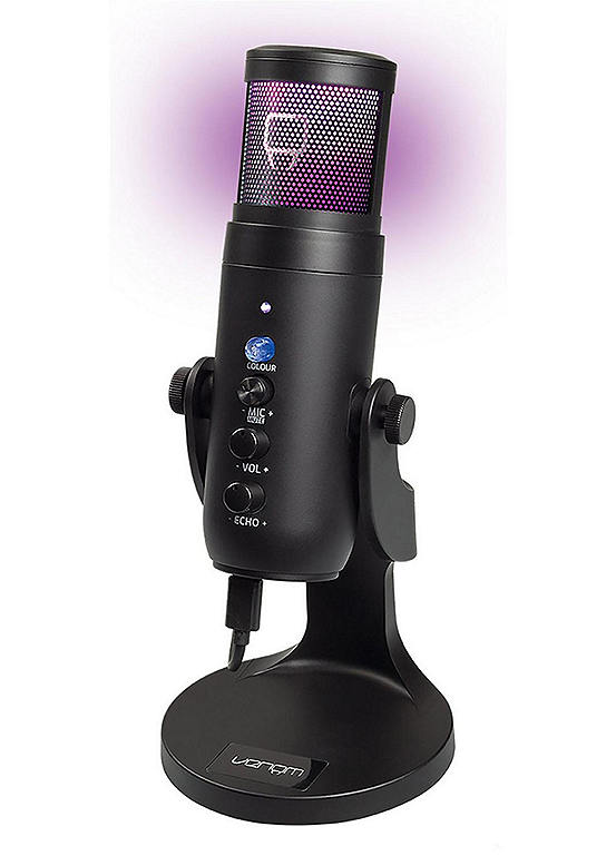 Venom Universal Plug and Play Streaming Microphone
