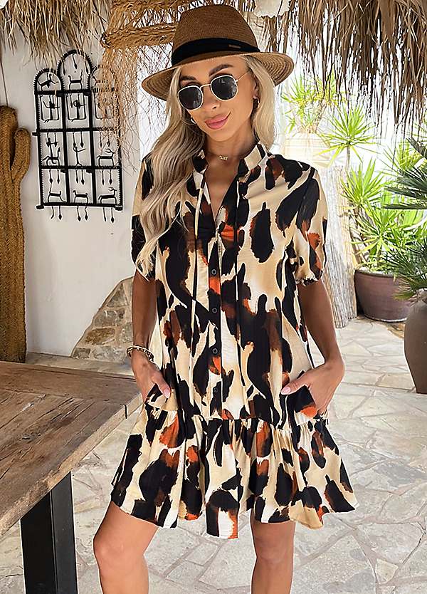 knee length dresses for ladies Lime Ruched Pleated Top Mini Dress  AX Paris