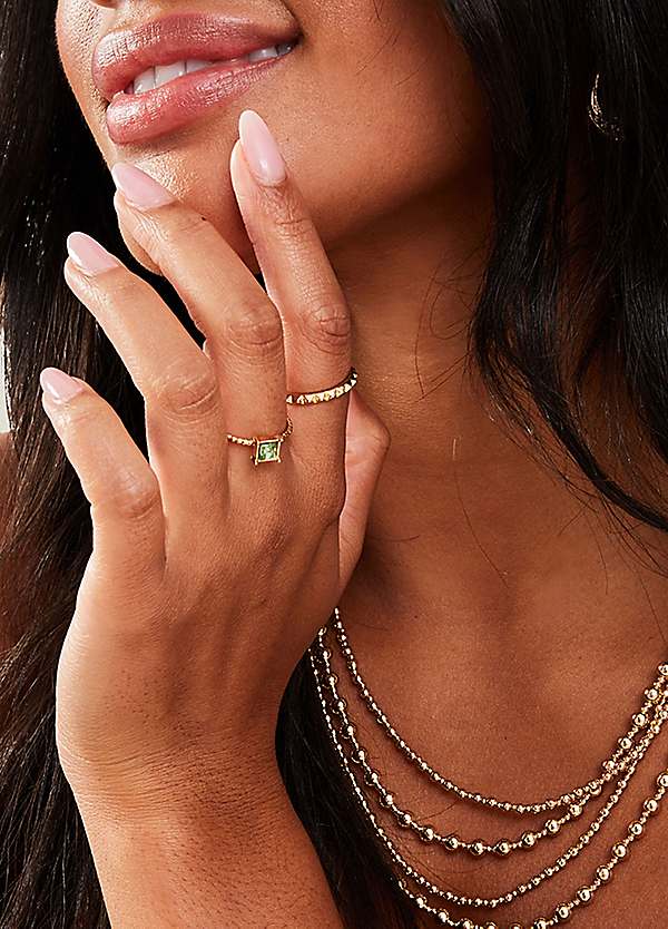 Accessorize clearance gold rings