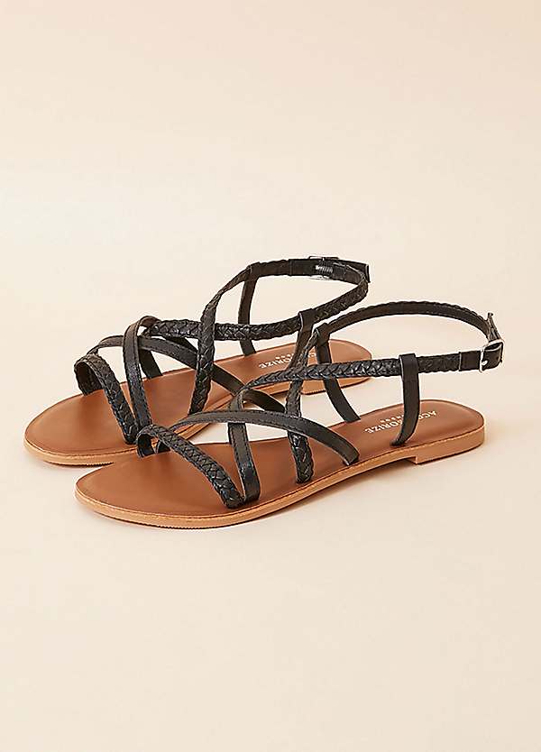 Accessorize on sale flat sandals