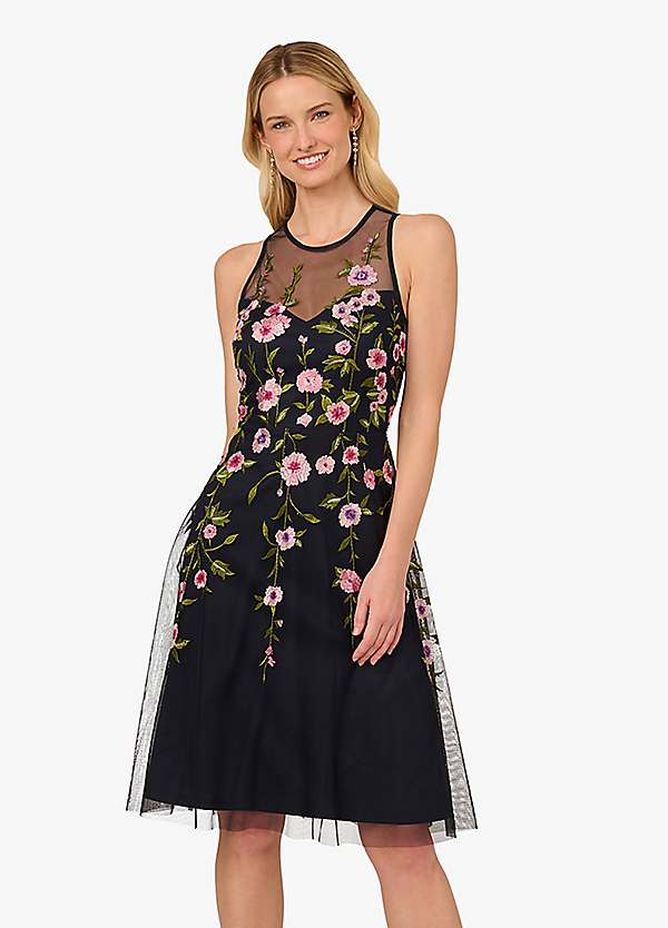 sachin and babi light blue dress Elie Saab Bead-Embroidered One-Shoulder Shawl Gown