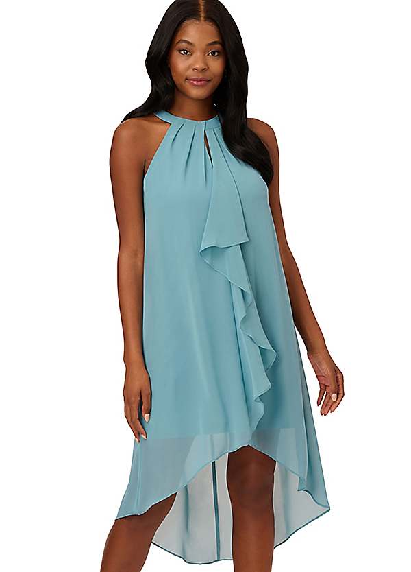 Adrianna Papell Chiffon Jersey Dress Grattan