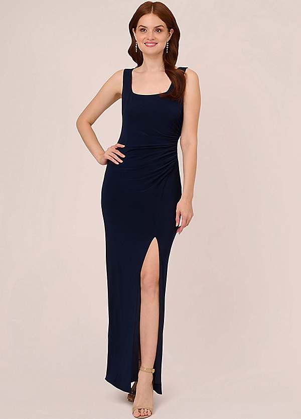 Adrianna Papell Embellished Jersey Gown Grattan