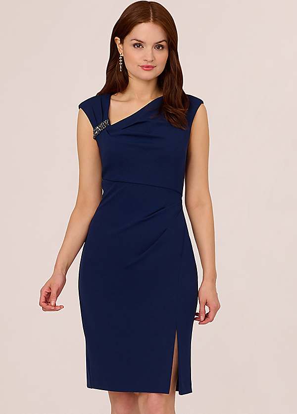 halter neck dress mini Sonella Lace Halter Mini Dress | Blue | Womens