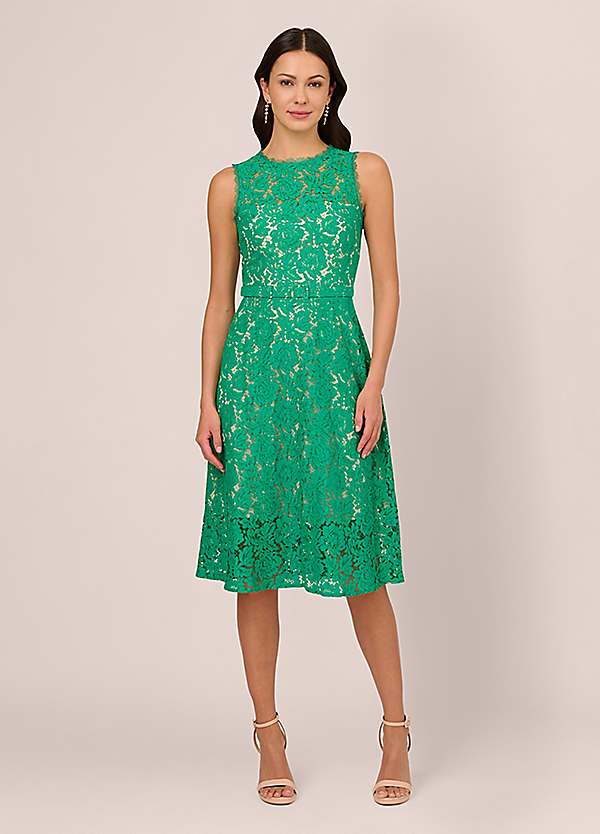 Adrianna Papell Lace Midi Dress | Grattan