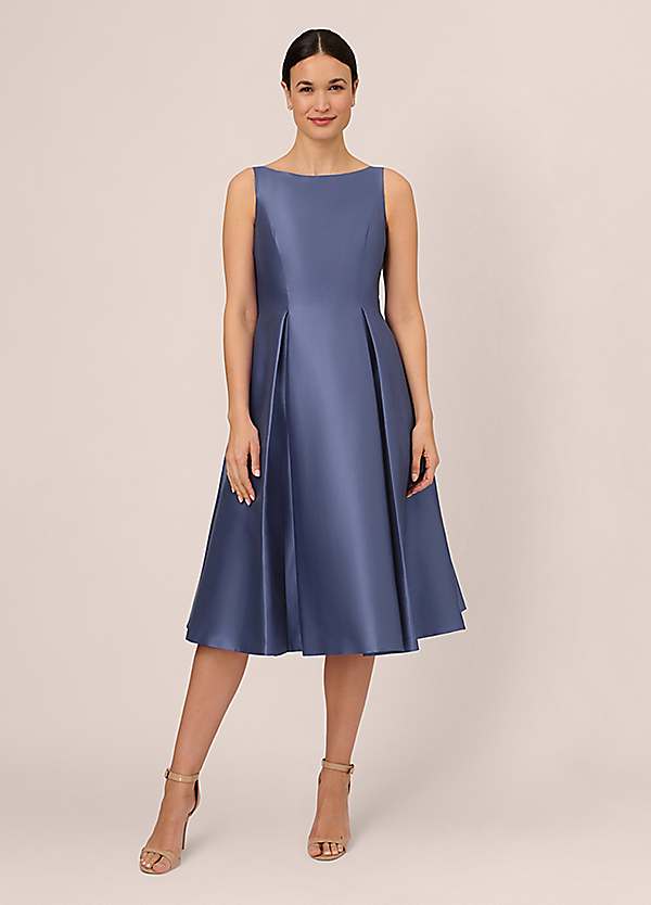 Adrianna Papell Sleeveless Tea Length Dress | Grattan