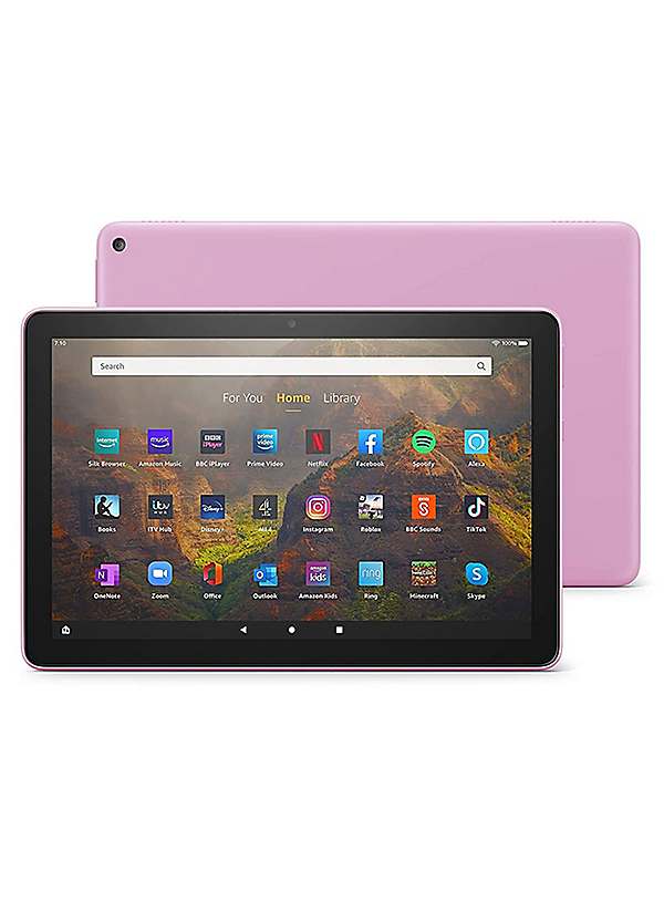 Fire HD 10 タブレット ラベンダー 32GB Amazon All New Fire Tablet 10. 1 in 32GB - Lavender (2021