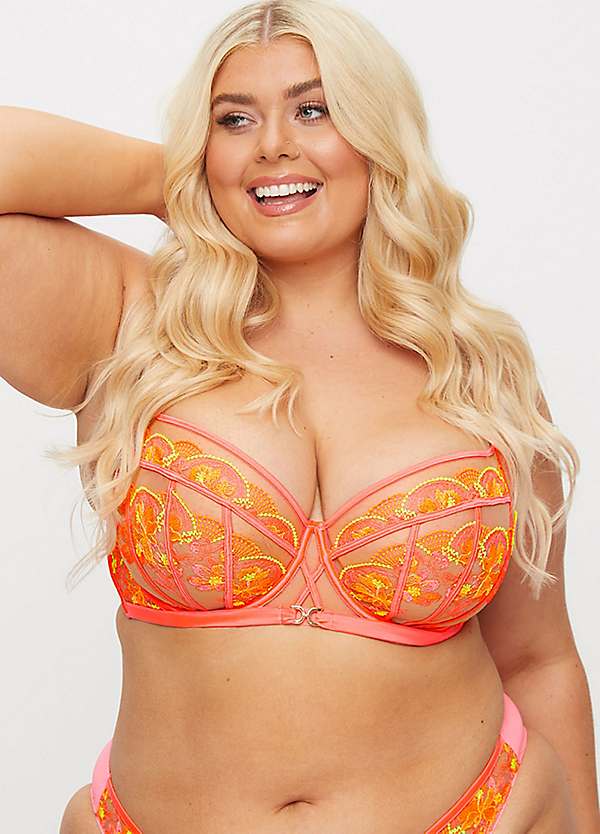 Buy Ann Summers Yellow Casablanca Padded Plunge Bra from Next