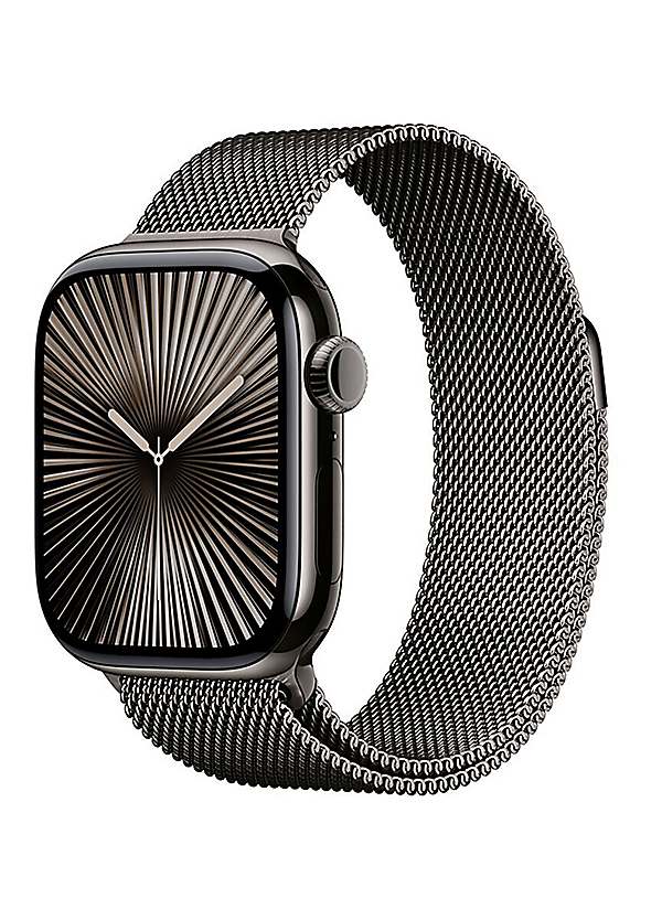 Apple Watch Series 10 GPS Cellular 46mm Gold Titanium Case with