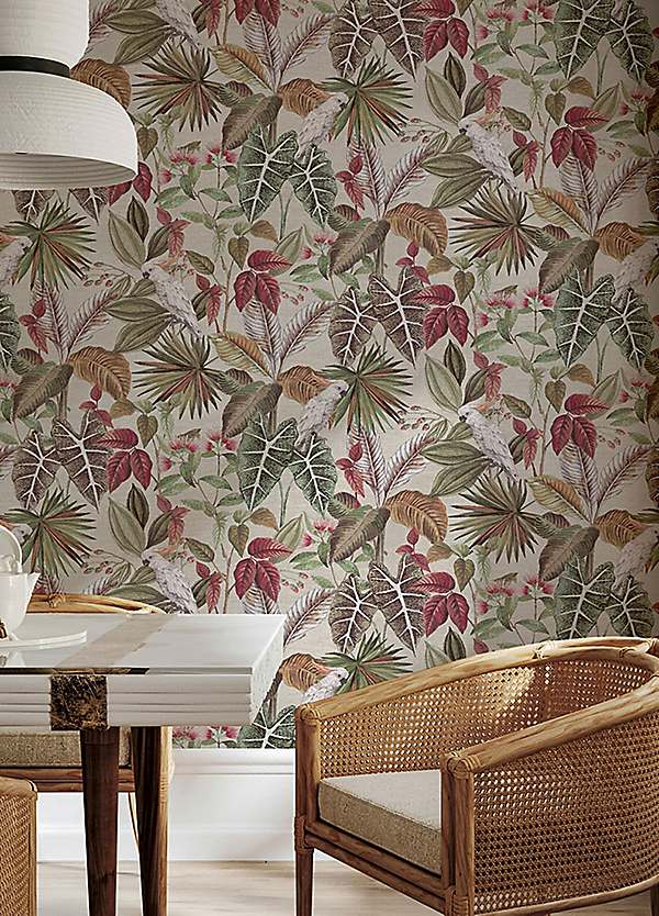 Stardust Tree Neutral Wallpaper The Range