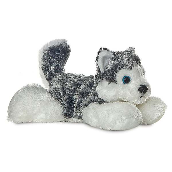 White husky stuffed best sale animal