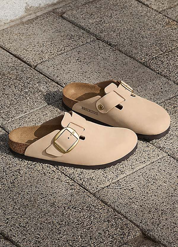 Birkenstock Boston Big Buckle Sandcastle