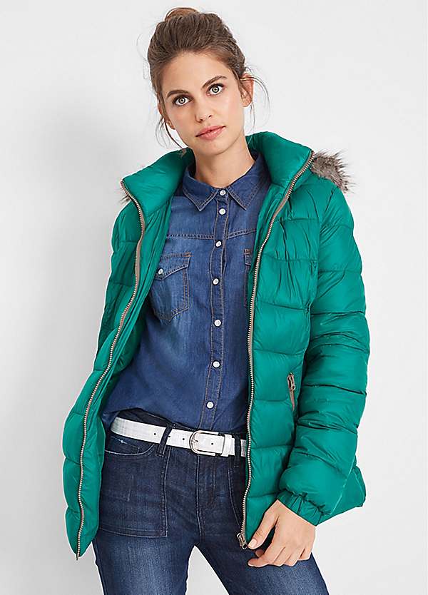 bonprix Stowaway Quilted Coat