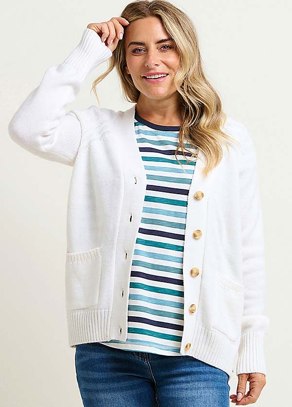 Light cream outlet cardigan