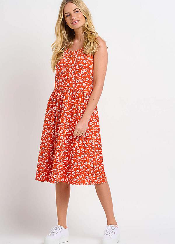 Brakeburn Floating Floral Sleeveless Dress | Grattan