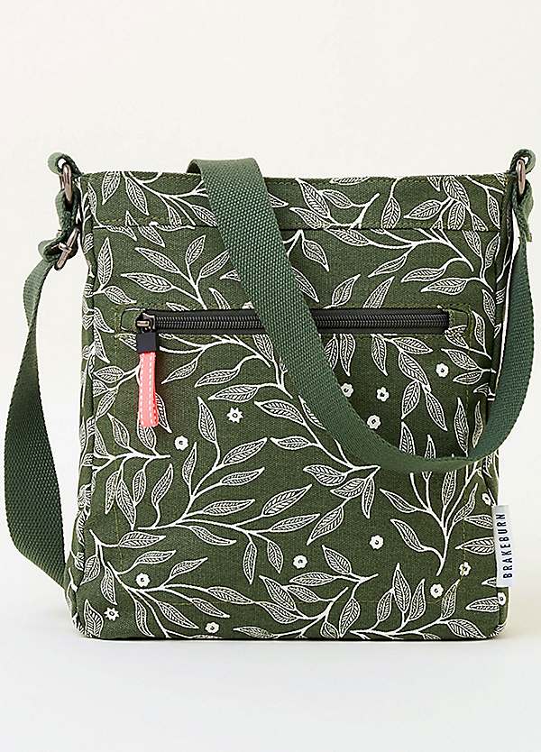 Brakeburn Large Crossbody Bag Orchard Leaf Grattan