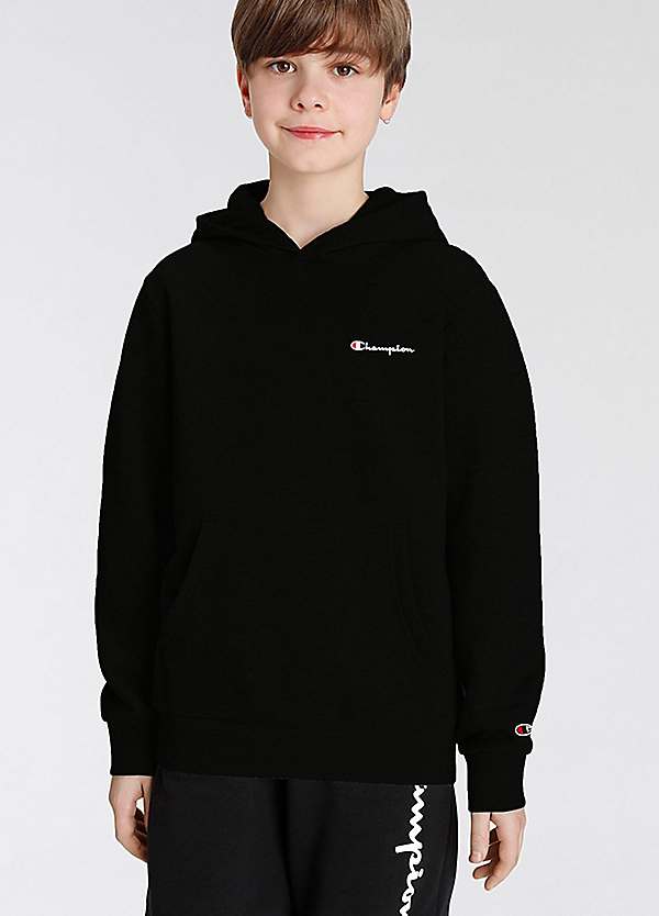 Champion Kids Logo Embroidered Hoodie Grattan - Main Image