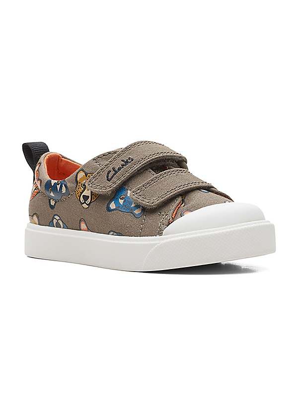 Clarks boys clearance canvas