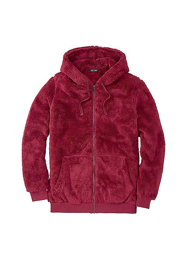 Cotton Traders Hooded Zip Through Fleece Jacket Grattan