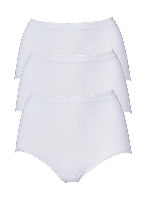 Cotton Traders Pack of 3 Supreme Maxi Knickers