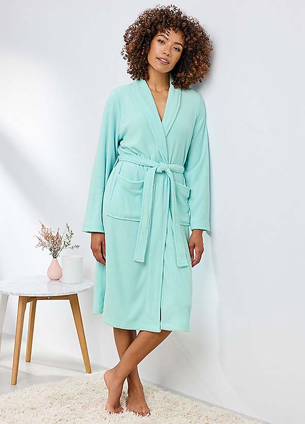 cotton towelling dressing gowns ladies Cotton Traders Towelling Dressing Gown