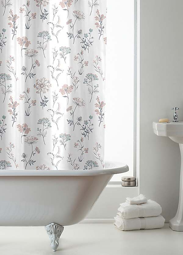 Country Club Fleur Shower Curtain Grattan