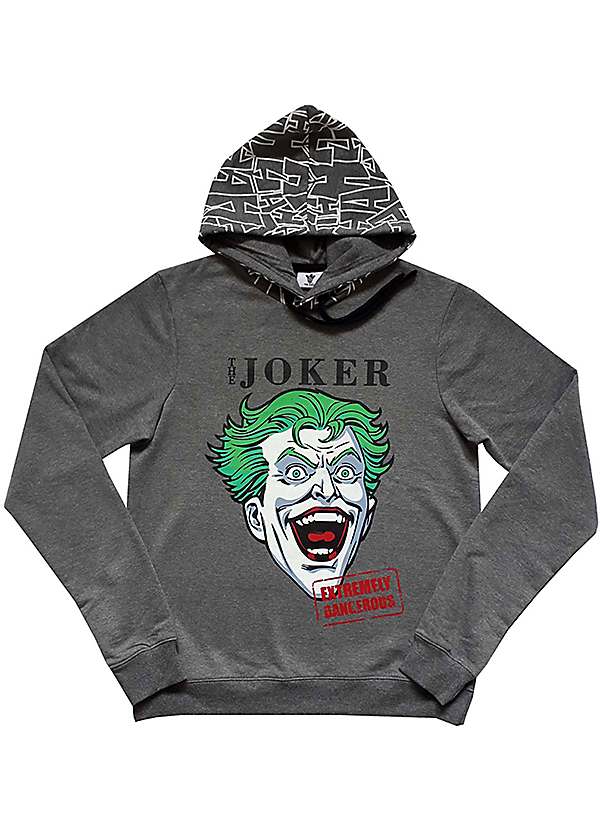 Costume Dc Comics Joker Zip Up Hoodie Mens The Joker Hoodie Jacamo