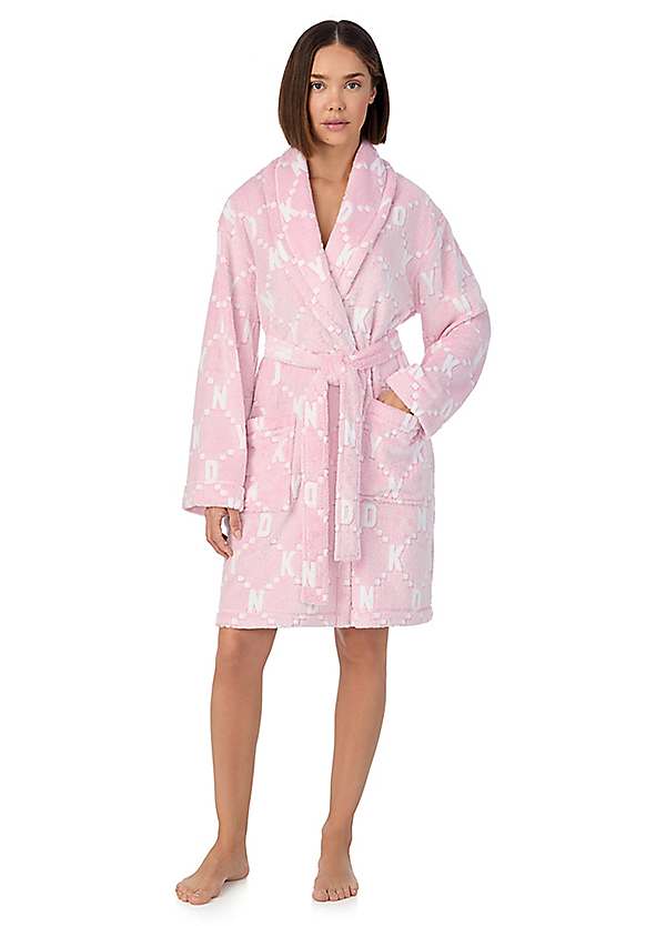 Essentiel H54a Zipped Fleece Dressing Gown Clearance Long Zipped
