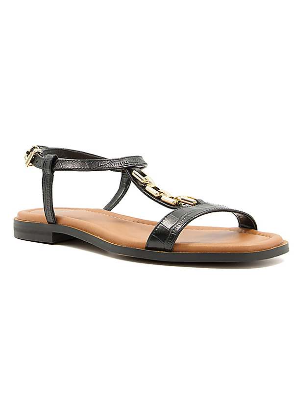 Dune flat hot sale sandals uk