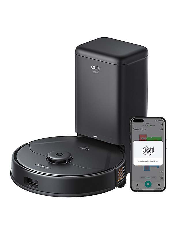 Eufy Clean X8 Pro Robot Vacuum Cleaner with Self-Empty Station