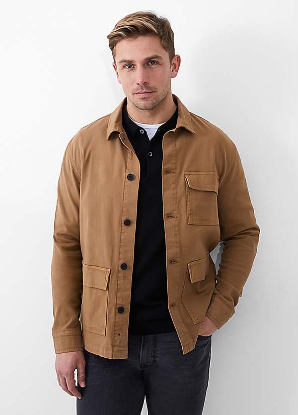 Jacket Mens Cotton Traders Cargo Jacket Nylon Men's Military Cargo