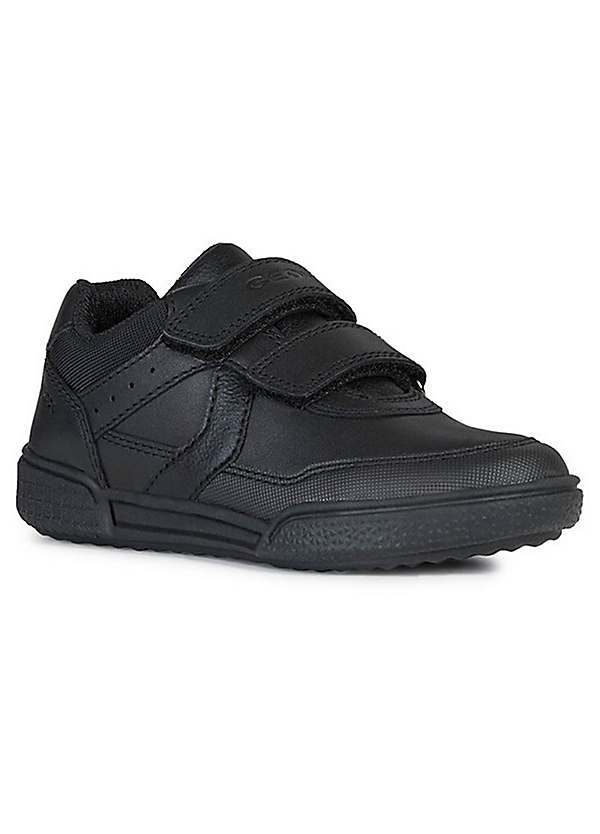 Black sneakers with store velcro