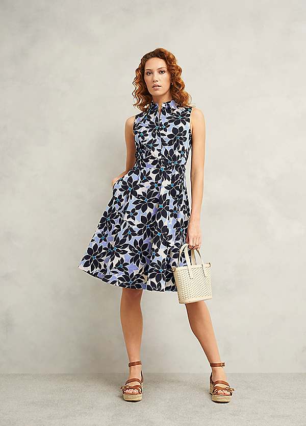 hobbs cocktail dresses Womens Hobbs Midnight Navy Kiki Hotfix Dress US 12