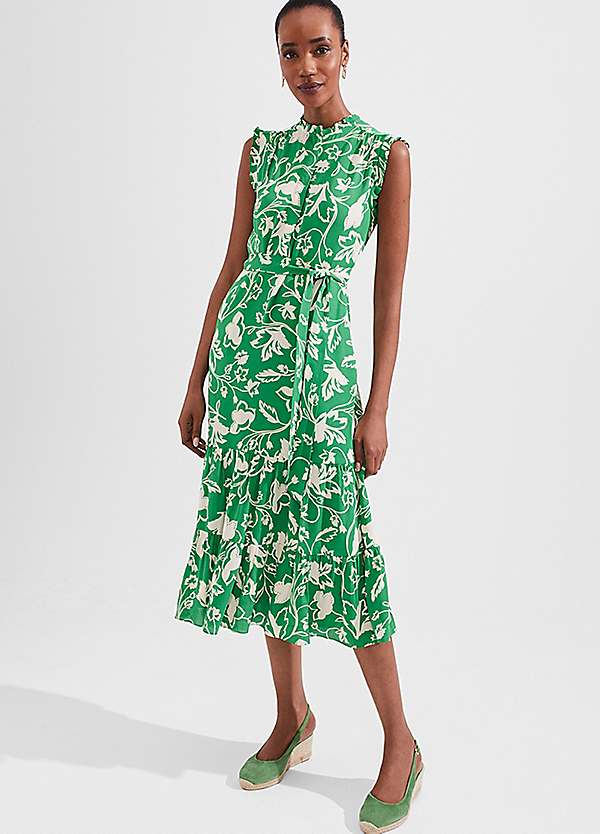 Hobbs della cheap midi dress