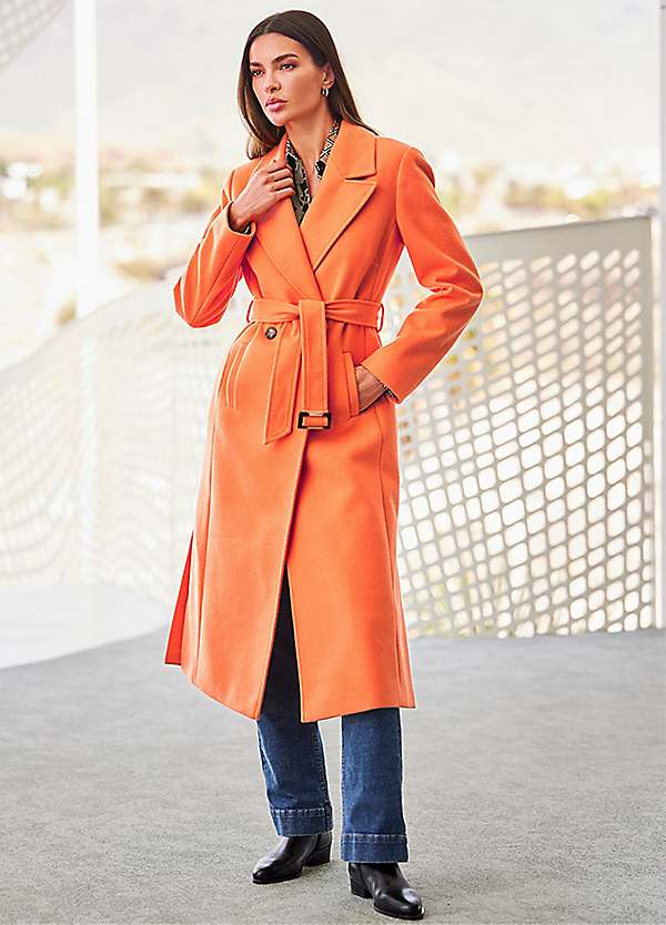 Heine Long Belted Coat Grattan